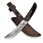 Nůž Dellinger Tanto Ebony Snake PMX Handmade -  Pevné a mačety