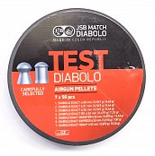 Diabolo JSB TEST Exact 4,5mm pistolové 7x50ks