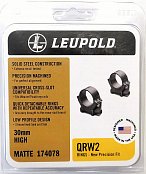 Montáž kroužky Leupold QRW 2 rychloupínací