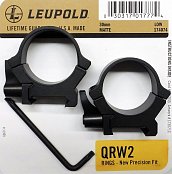 Montáž kroužky Leupold QRW2 30mm nízká matná