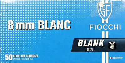 Náboj FIOCCHI 8mm Blank 50ks