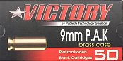  Náboj VICTORY 9mm P.A.Knall 50ks -  Náboje