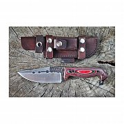 Nůž Dellinger D2 Escape - Red PMX Handmade -  Pevné a mačety