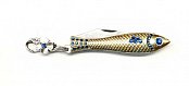 Nůž Mikov 130 NZn 1 - rybička zdobená krystaly -  Zavírací
