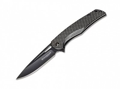 Nůž Rösler Magnum Black Carbon -  Zavírací