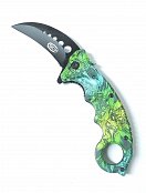 Nůž SCK Karambit Viper Green (98014) -  Zavírací