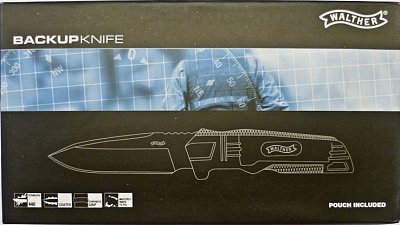 Nůž Walther BACK UP KNIFE -  Pevné a mačety