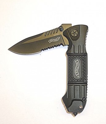 Nůž Walther BLACK TAC -  Zavírací
