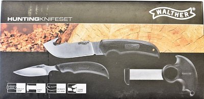 Nůž Walther Hunting Knife set -  Pevné a mačety