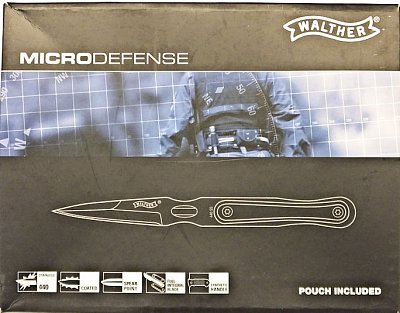 Nůž Walther MICRODEFENSE -  Pevné a mačety