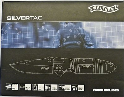 Nůž Walther SILVER TAC -  Zavírací