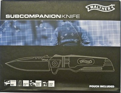 Nůž Walther SUB COMPANION KNIFE -  Zavírací