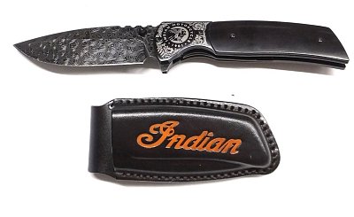 Nůž zavírací DELLINGER Indian Black vč. pouzdra