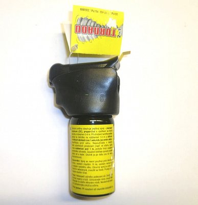 Pepřový sprej ESP Tornádo se svítilnou 40ml -  Střela