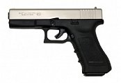 Plynová pistole BRUNI GAP nikl cal. 9mm -  Plynové pistole