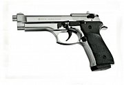 Plynová pistole EKOL JACKAL Dual nikl 9mm PA Blanc -  Plynové pistole