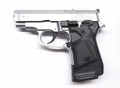 Plynová pistole ZORAKI 914 matný chrom cal. 9mm -  Plynové pistole