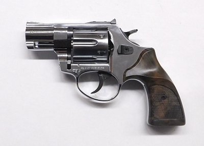 Plynový revolver Ekol Viper Lite 2" lesklý chrom cal. 9mm  -  Plynové revolvery