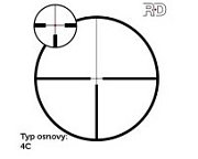 Puškohled MEOPTA Meopro Optika6 2,5-15x44 RD SFP-4C -  Puškohledy