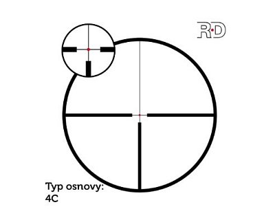 Puškohled MEOPTA MeoStar R2 1,7-10x42 RD 4C