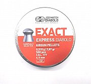 Diabolo JSB Exact Express 4,5mm 0,510g 500 ks -  Ráže 4,5mm