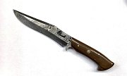 Nůž Dellinger Damask Cocobolo MB Handmade -  Pevné a mačety