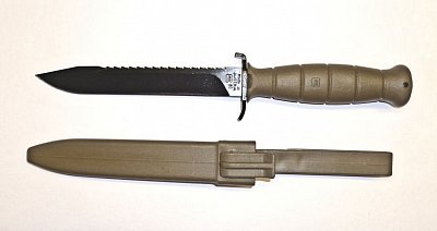 Nůž Glock FM 81 zelený s pilkou -  Pevné a mačety