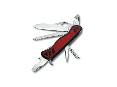 Nůž VICTORINOX Forester Dual červenočerný